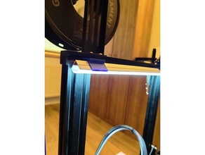 led bar mount 3d printer parts led led holder led light led mount