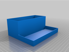 organizer box 3d printing desk office organization storage 3d print model - Mito3D