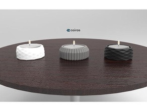 Tee Kerze Halter Unterstützung Dekor Kerzenhalter Dekoration dekorativ Design Wohnkultur Teekerze 3d print model - Mito3D