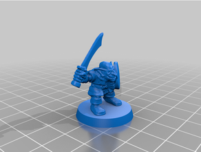 battle masters goblin toy & game accessories battlemasters oldhammer scan warhammer 3d print model - Mito3D
