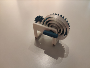 ilkbahar mekanizma mekanik oyuncaklar oyuncak 3d print model - Mito3D
