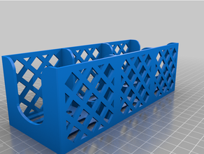 spice tea caddy sloted containers rack racck 3d print model - Mito3D