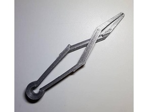 Kreuz Pinzette pinzette einfach drucken Elektronik Löten Werkzeug 3d print model - Mito3D