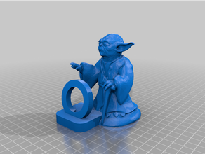 Yoda elma izlemek 3d baskı 3d print model - Mito3D