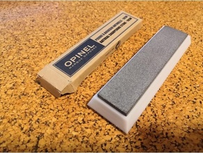 opinel sharpening stone base hobby knife 3d print model - Mito3D