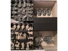 sanguinário borda jogos organizador mangas cartas kickstarter exclusivo merlots loft caçadores Sonhe 3d print model - Mito3D