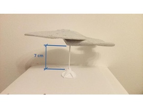 pole pin ncc vehicles support needed star trek 3d print model - Mito3D