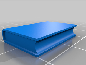 kitapl ve kitap decor bookshelf book kitaplk 3d print model - Mito3D