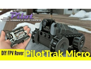 pilottrak micro veicoli sbarcare fpv scout32 minuscolo trak tinytrak 3d print model - Mito3D