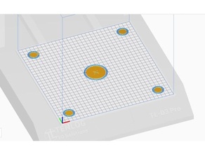 tenlog tl d3 cama nivel boquilla extrusor compensar prueba 3d impresión pruebas arrasamiento Pro doble 3d print model - Mito3D
