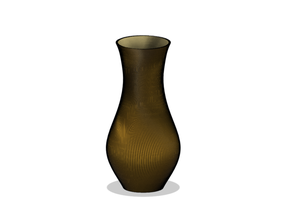 Blume Vase Dekor Kanister Halter Unterstützung Topf Blumentopf klein Spiral verdrehte verdreht 3d print model - Mito3D