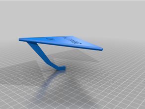 impossibile tavolo tensegrità 3d stampa arte ottico illusione struttura triangolo 3d print model - Mito3D