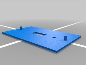 interruptor prato decora adaptador casa cobrir bainha 3d print model - Mito3D