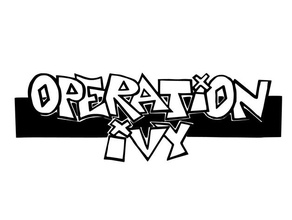 operation ivy signs & logos operation ivy opivy punk ska ska punk 3d print model - Mito3D