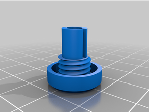 dual turntable suspension inser spring insert 3d print model - Mito3D