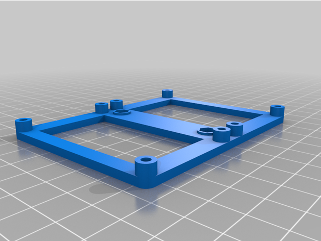 çift Mosfet Kulp destek Lerdge yazı tahtası 3d yazıcı Aksesuarlar binmek 3D print model - Mito3D