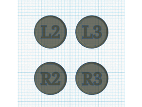 etiketli düğmeler g29 f1 tekerlek oyuncak oyun Aksesuarlar 3d print model - Mito3D