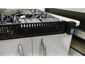 Dell borde energetico servidor r220 óptico manejar cubierta carcasa funda impar 3d print model - Mito3D