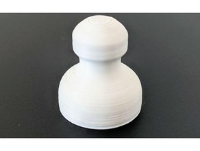 somfy remote holder knob replacement parts 3d print model - Mito3D