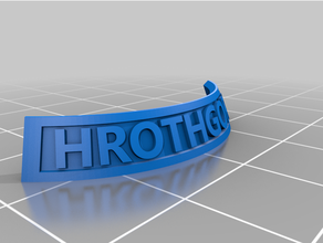 Mots clés hrothgorn mantrappers Jeux marteau guerre enfers 3d print model - Mito3D