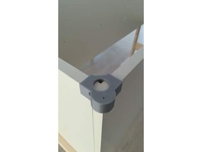 carpenter helper containers corner holder 3d print model - Mito3D