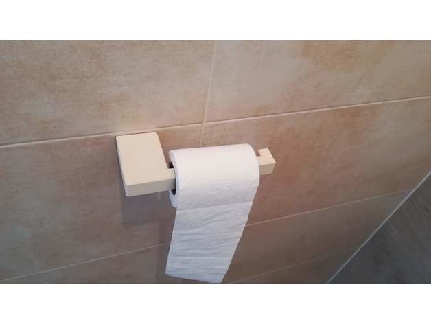 toilet paper holder household 3D print model - Mito3D