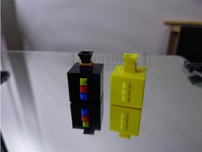 çanta elementler Minecraft Zindanlar eser oyuncaklar oyunlar artefakt kolay Yazdır katlanabilir oyun eşya 3d print model - Mito3D