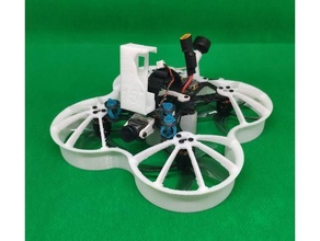 pro duct 105mm 25' nakedgopro veicoli cinewhoop drone condotto gopro montare nudo italiano design professionale 3d print model - Mito3D