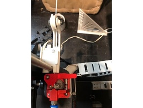 filament detector double gear ender 3 3d printer accessories creality ender3 3d print model - Mito3D