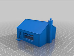 bungalow 3d impresión 3d print model - Mito3D