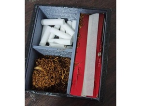 fumeur boîte cigarette fumée 3d print model - Mito3D