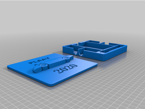 jouer Jeux courses 2020 saison boîte jouet Jeu accessoires 3d print model - Mito3D