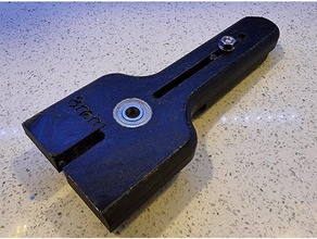 8mm 6mm tassello jig mano utensili centro finder lavorazione legno 3d print model - Mito3D
