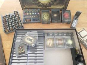 darkest night 2nd edition boardgame box inserts toy & game accessories boardgame boardgame inserts 3d print model - Mito3D