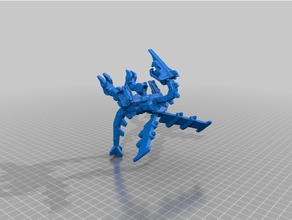 gotcha force cyber death dragon creatures machine 3d print model - Mito3D