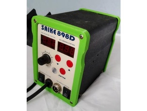 saike 898d smd soldering station face plate surround bezel electronics 852d 3d print model - Mito3D