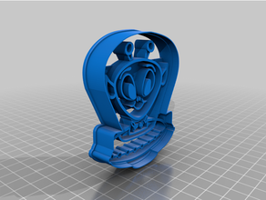 alien ship cookie cutter kitchen & dining 3d print model - Mito3D