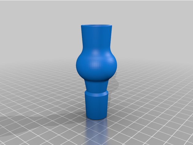 karbon filtre hobi bong 3D print model - Mito3D