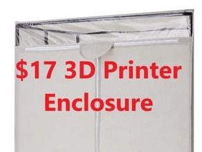 cheap 17 3d printer heated enclosure printing 3d print model - Mito3D
