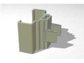 ioptron - tri-pier mount remote holder 3d print model - Mito3D