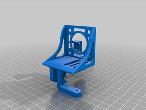 direct conduire svelte traîne chaîne monter 2 3d imprimante pièces câble 3d print model - Mito3D