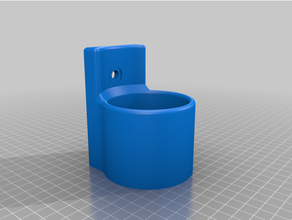 grasa pistola montar herramienta titulares cajas azul punto inyector 3d print model - Mito3D
