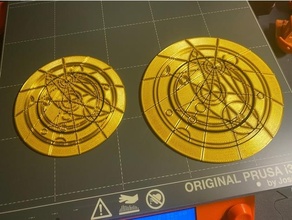 doctor confession dial coaster signs & logos 3d print model - Mito3D