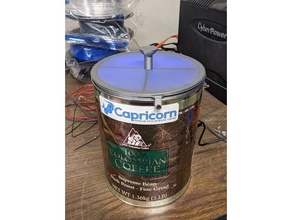 curecan - uv resin curing station coffee 3d printer accessories enclosure 3d print model - Mito3D