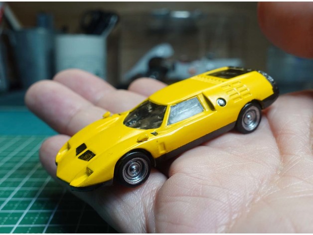 mazda rx500 vehicles miniature car 3D print model - Mito3D