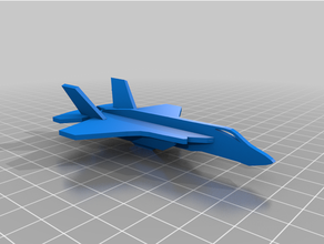 f-35 lightning ii gun pod 2d model kit vehicles airplane fighter jet stovl vtol 3d print model - Mito3D