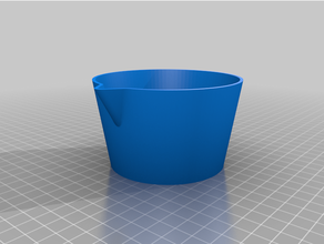 pouring cup kitchen & dining 3d print model - Mito3D