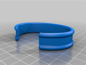 hair tie bracelet accessories 3d print model - Mito3D