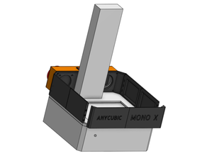 u1jo kübik mono duman ekstraktör ısıtıcı 3d yazıcı Aksesuarlar foton reçine sla 3d print model - Mito3D