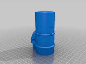 dyson dc08 aspirazione tubo adattatore sostituzione parti 3d print model - Mito3D